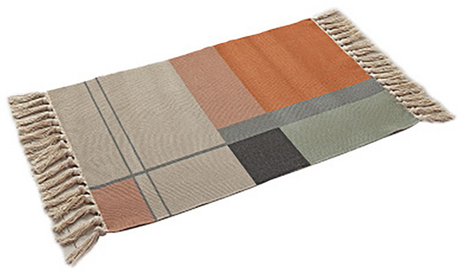 마켓에이 북유럽풍 태슬 카펫 러그