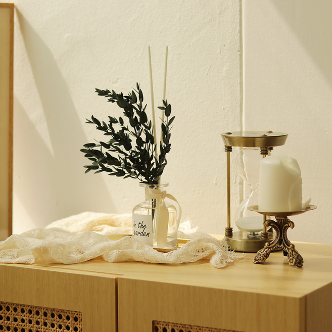 센트바스켓 프리저브드 인더가든 천연 디퓨저 세트 초록, 헬로우쥬시, 1세트