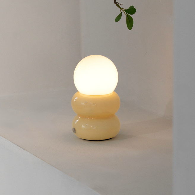 레나에너지 버블버블 인테리어 조명, 앰버 글로우