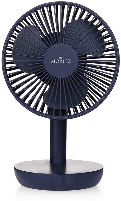 모리츠 무선 포터블 선풍기, MO-2N06FJ, 네이비
