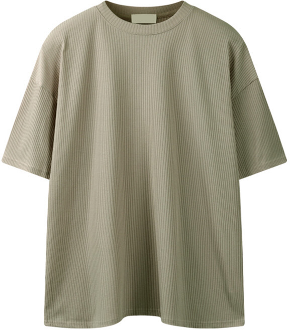 해리슨 빅사이즈 10컬러 골지 라운드 통기성 반팔 티셔츠