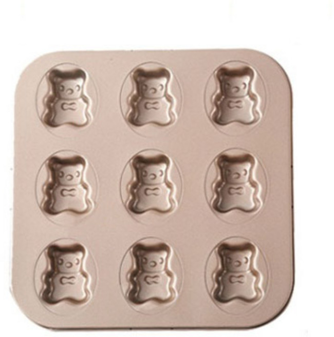 곰돌이 오븐팬 9구, 1개