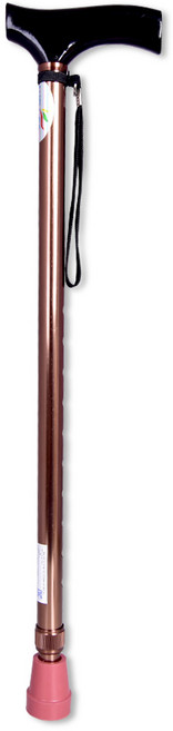 진산 웰비 2단지팡이 BT772, 크롬 갈색, 1개