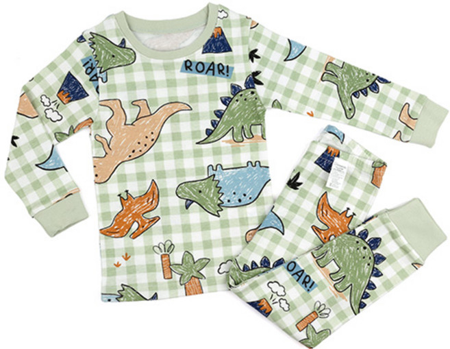 메이키즈 남아용 스케치쥬라기 30수 후라이스 내의