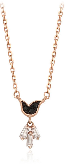 티르리르 여성용 까르모 실버 목걸이 TNSSVP11158S