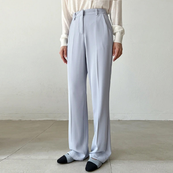 피핀 여성용 레일로 슬림 롱 부츠컷 슬랙스 79514