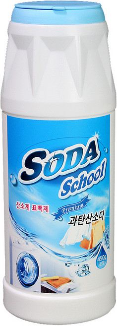 소다스쿨 프리미엄 과탄산 용기형, 450g, 1개