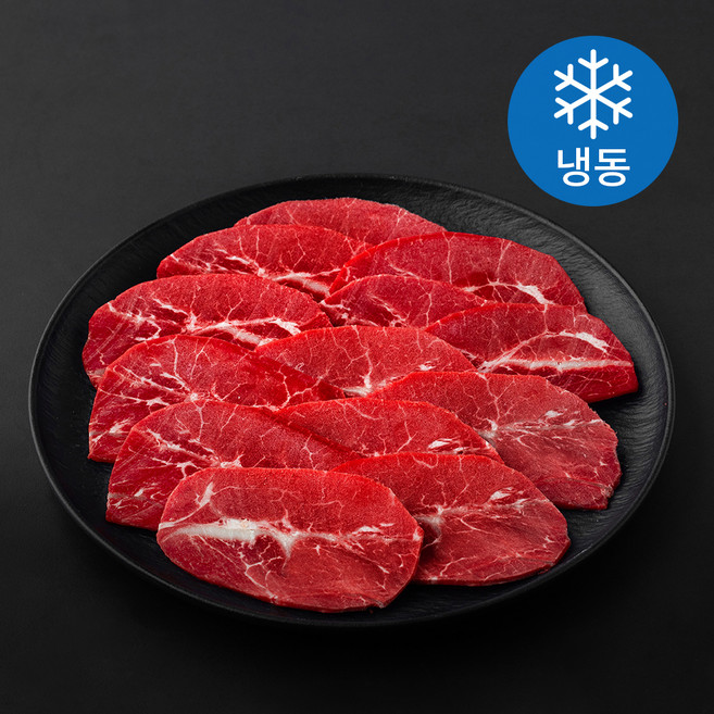 굿미트찹 호주산 부채살 바로구이용 2개입 (냉동), 1개, 800g