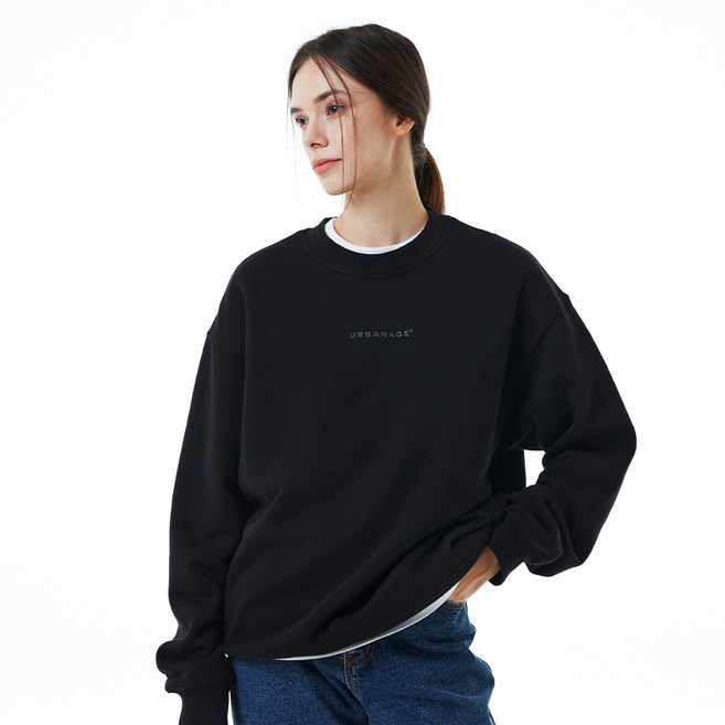 어반에이지 남녀공용 언리미티드 오버 맨투맨