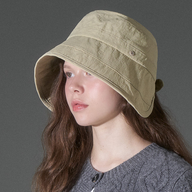 화이트샌즈 큐트 리본 보닛햇 로시나