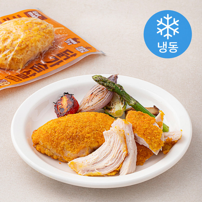 잇메이트 크리스피 닭가슴살 오리지널 (냉동), 90g, 1개입, 6개