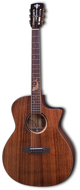CRAFTER MIND MIND W 高級 GCe 木吉他, 1個, 原木色, MIND W PREMIUM-Gce