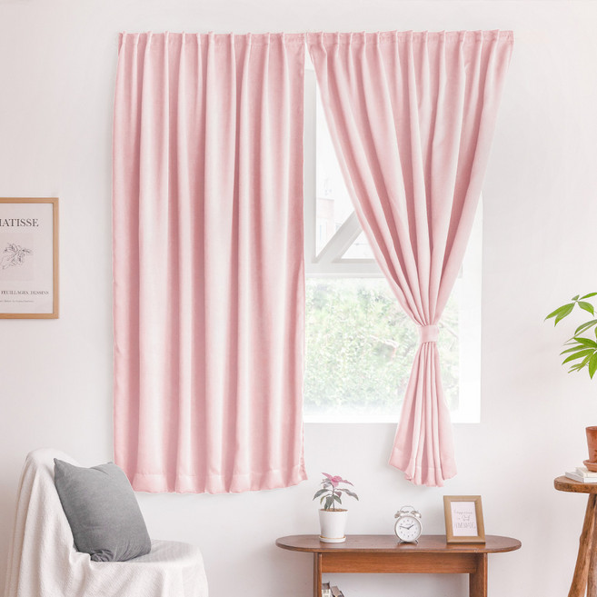 더자리 손쉽게 붙이는 암막커튼