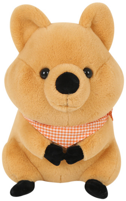 모찌타운 플로피 쿼카 인형 S, 18cm, BROWN, 1개