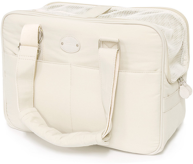 펫츠랜드 반려동물 모먼트백 이동가방, 샌드베이지, 1개