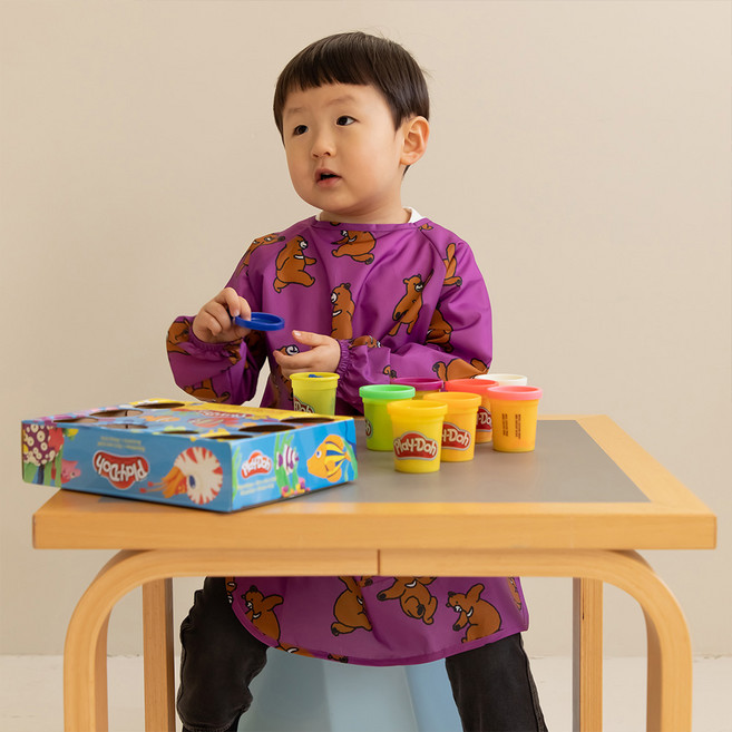 데일리라이크 아동용 미술 가운, 03 Lullu bear