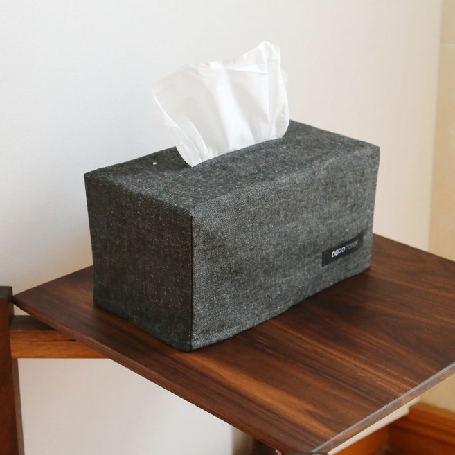 데코토닉 블랙스트라이프 티슈커버, 블랙솔리드