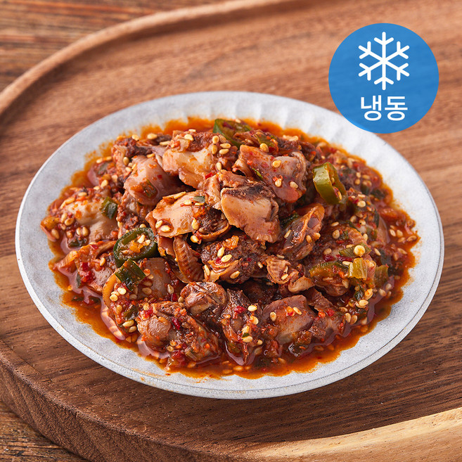 초록햇살 양념꼬막장 (냉동), 1kg, 1개