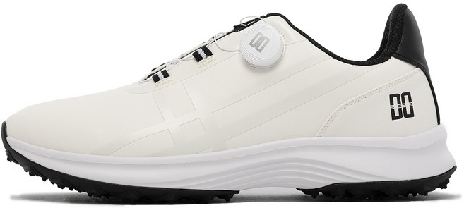 DAKS GOLF 2025年款 男士無釘高爾夫球鞋 DKSH-047M 白色 黑色 250