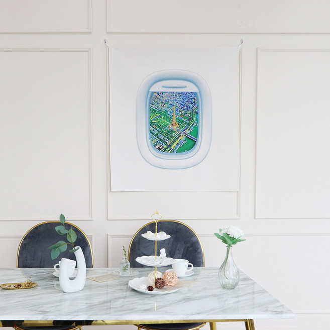 모노니크 패브릭 포스터, 29 하늘에서 본 파리