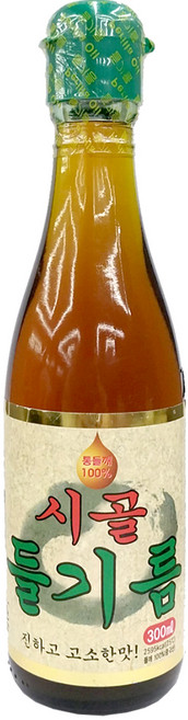 시골김 시골 들기름, 1개, 300ml