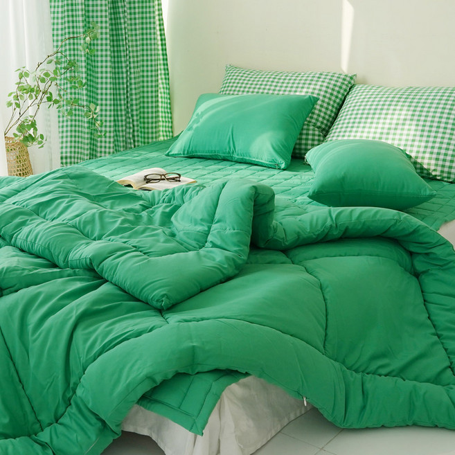 스코홈 국내 제조 사계절 단잠시리즈 차렵이불 패드 3종 세트