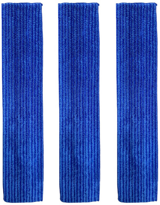 월드크린 극세사 물걸레용 프리미엄 두툼형 패드 대형, 3개