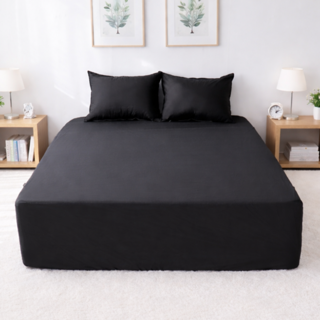 D MADE BEDDING 純棉60支天絲莫代爾單層床墊套