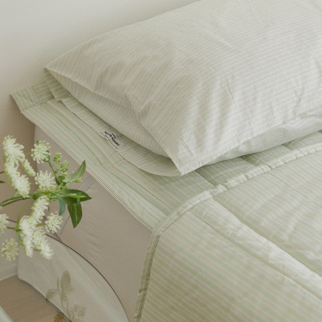 마틸라 프렌치맨션 60수 아사 순면 차렵이불커버 세트