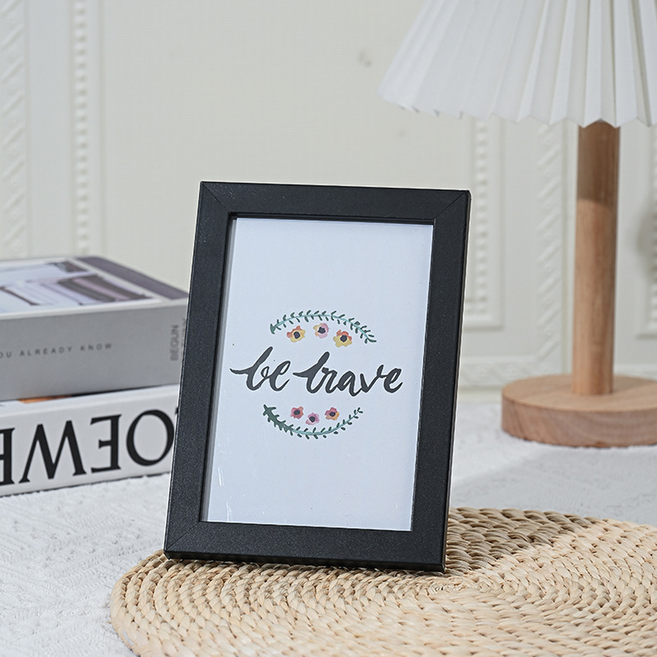 뎁시스 다양한 크기 나무 프레임 사진 액자, 1개, 색상 10