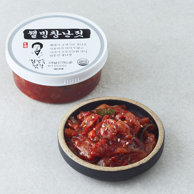 동광 김정숙 젓갈 웰빙창난젓, 120g, 1개