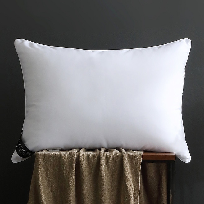 아토앤알로 블랙라벨 알러지케어 항균 호텔용 마이크로화이바 베개솜, 화이트, 1개