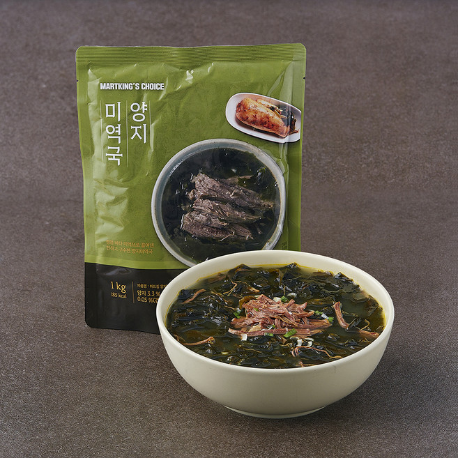 마트킹스초이스 양지미역국, 1kg, 1개