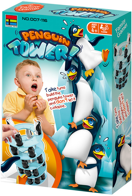 하늘썬별 펭귄 타워 보드게임, 블루등, 1개