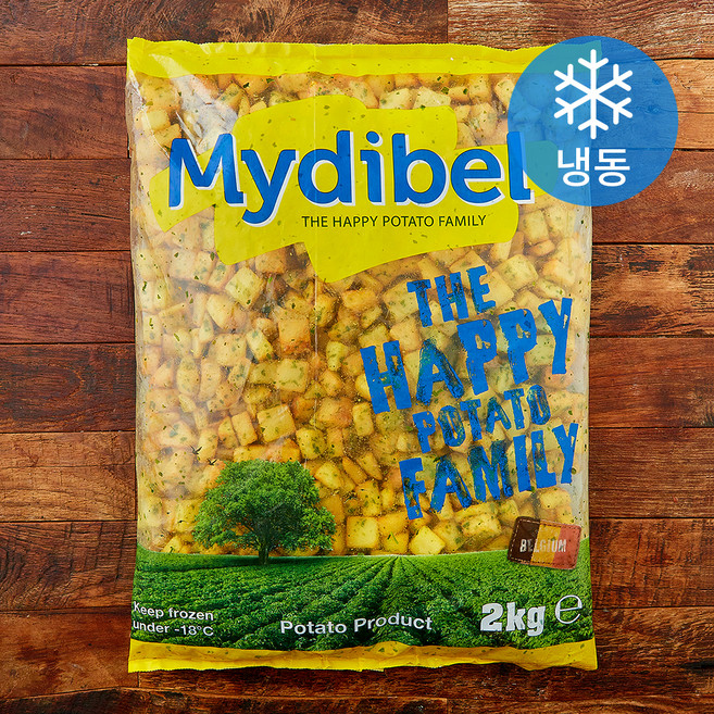 마이디벨 양념 다이스 감자 (냉동), 2kg, 1개