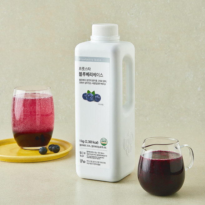 프룻스타 블루베리 베이스, 1kg, 1개