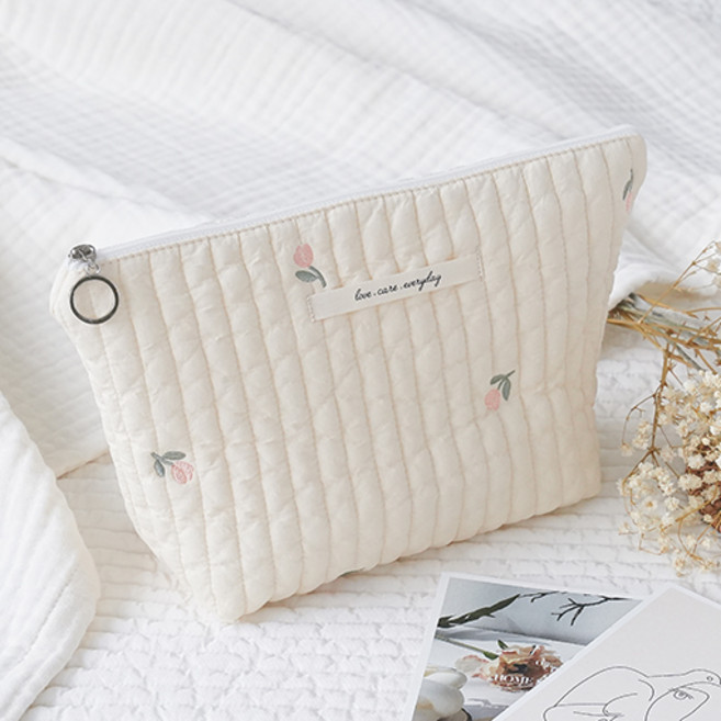 마롤로뜨 100수 누빔 화장품 파우치