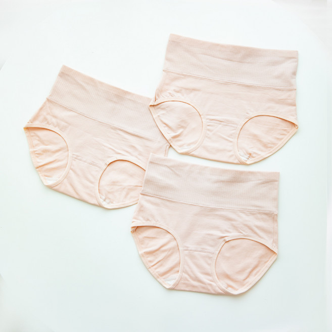 멜러뮤트 코튼 똥배커버 Y존케어 팬티 3p