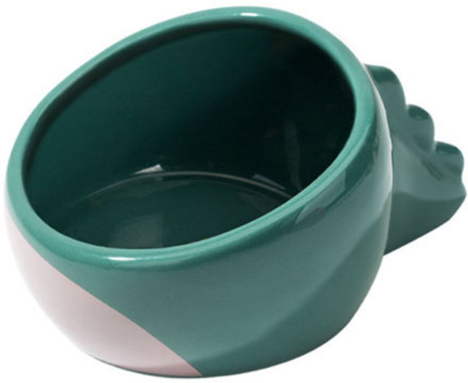 펫트롱 강아지 고양이 도자기 식기 대, 블루, 1개