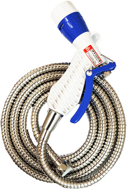 스프레이건 분사기 + 메탈호스 5m, 1세트, 혼합색상