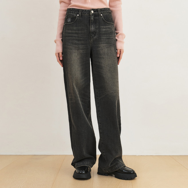citybreeze 女款 2489 寬版牛仔褲 CTG3DP02