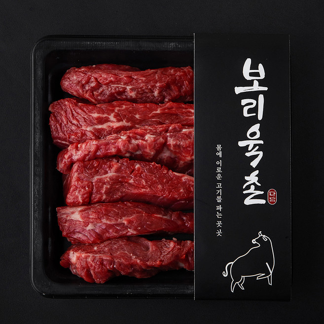 보리육촌 국내산 소고기 치마살 (냉장), 1개, 200g