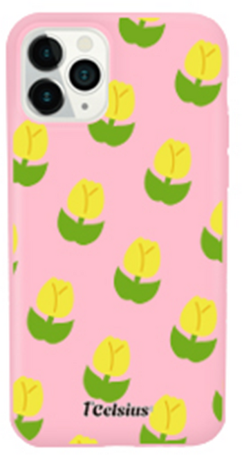 섭씨1도 디자인 컬러젤리 휴대폰 케이스 S1-A 04 튤립패턴