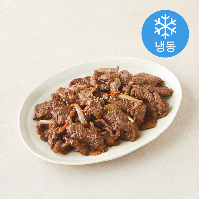 고깃집왕건 왕고기 양념 달콤 돈주물럭 (냉동), 200g, 3개