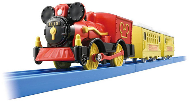 TAKARA TOMY PLARAIL 鐵道王國 多美火車 S-13 米老鼠火車 TP19988, 1個