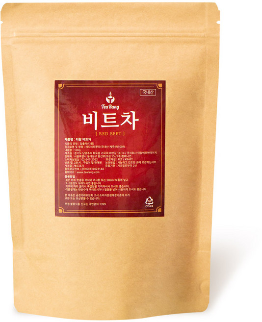 티랑 비트차, 1개, 1개입, 100g