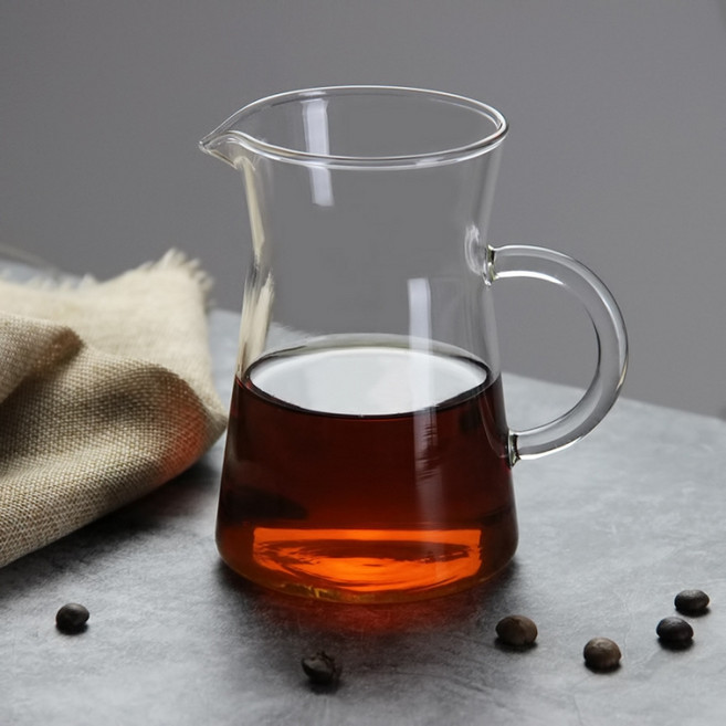 파라주니 감성 홈카페 유리 시럽 소스 서버 저그 HJ1312, 민자, 1개, 300ml