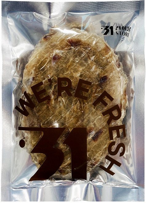 31STORE 大塊黃花魚乾 10片, 1個, 220g