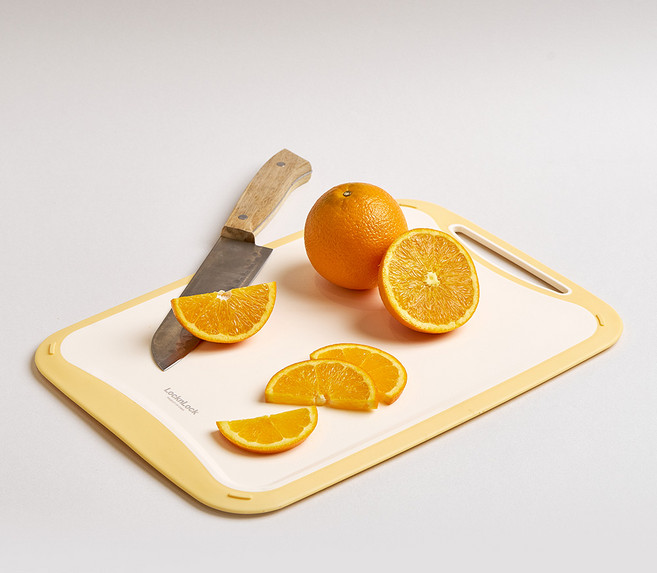 락앤락 벨리 항균 도마, 옐로우, 1개