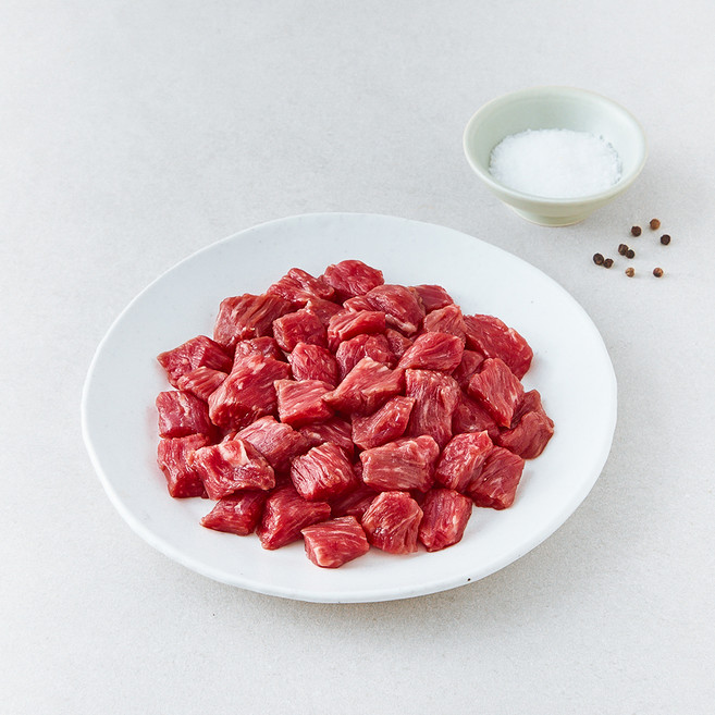 농협안심한우 양지 세절 1등급 국거리용 (냉장), 1개, 200g